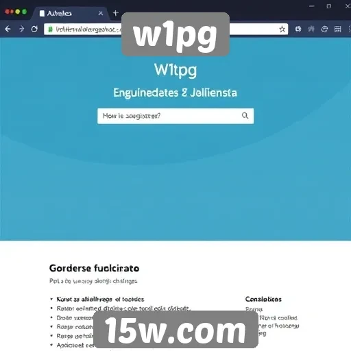 novas funcionalidades do w1pg melhoram experiência do usuário